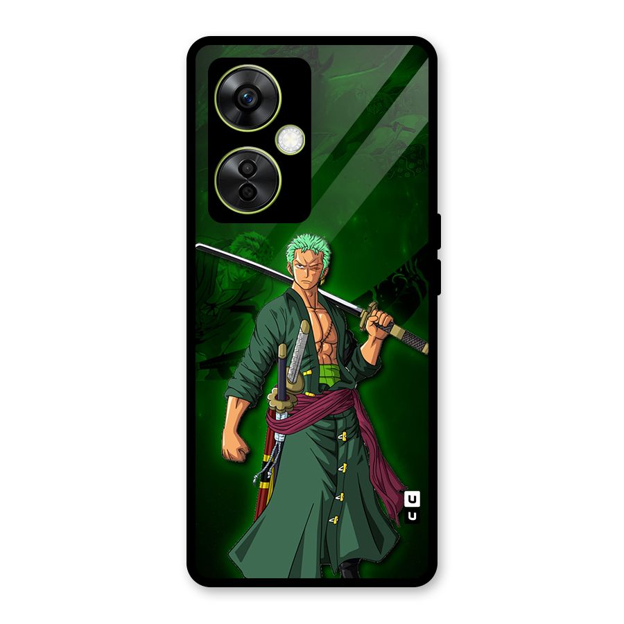 Zoro Ready Glass Back Case for OnePlus Nord CE 3 Lite