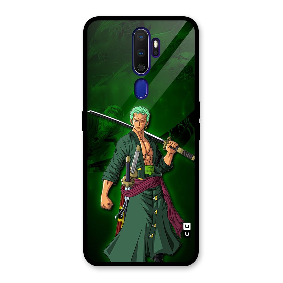 Zoro Ready Glass Back Case for Oppo A9 (2020)