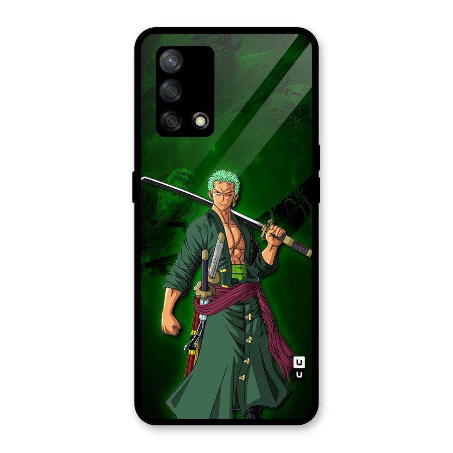 Zoro Ready Glass Back Case for Oppo F19