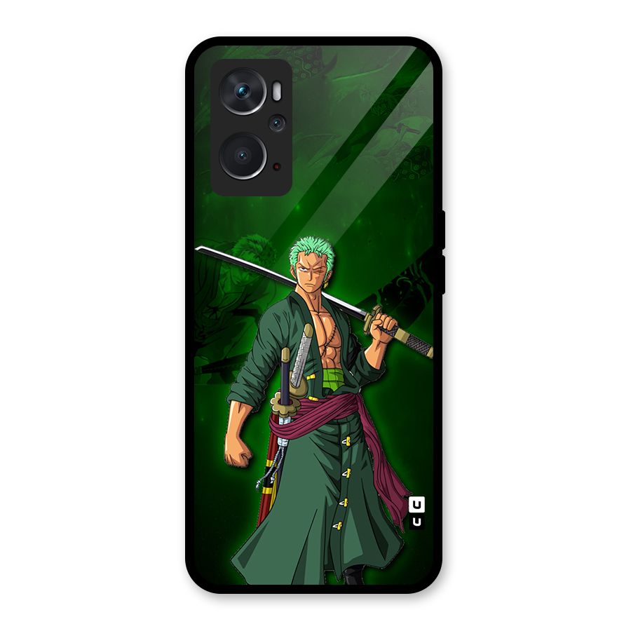 Zoro Ready Glass Back Case for Oppo K10 4G