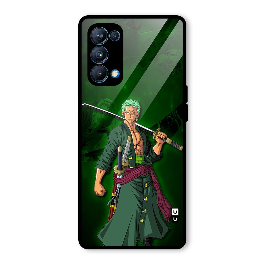 Zoro Ready Glass Back Case for Oppo Reno5 Pro 5G