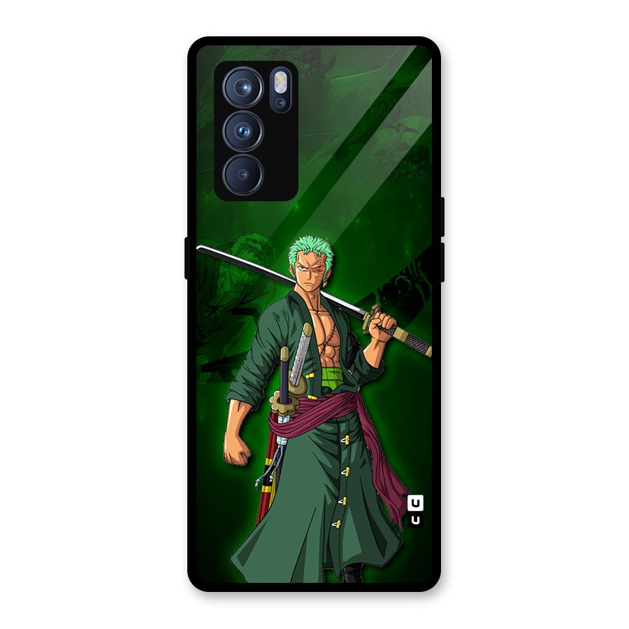 Zoro Ready Glass Back Case for Oppo Reno6 Pro 5G