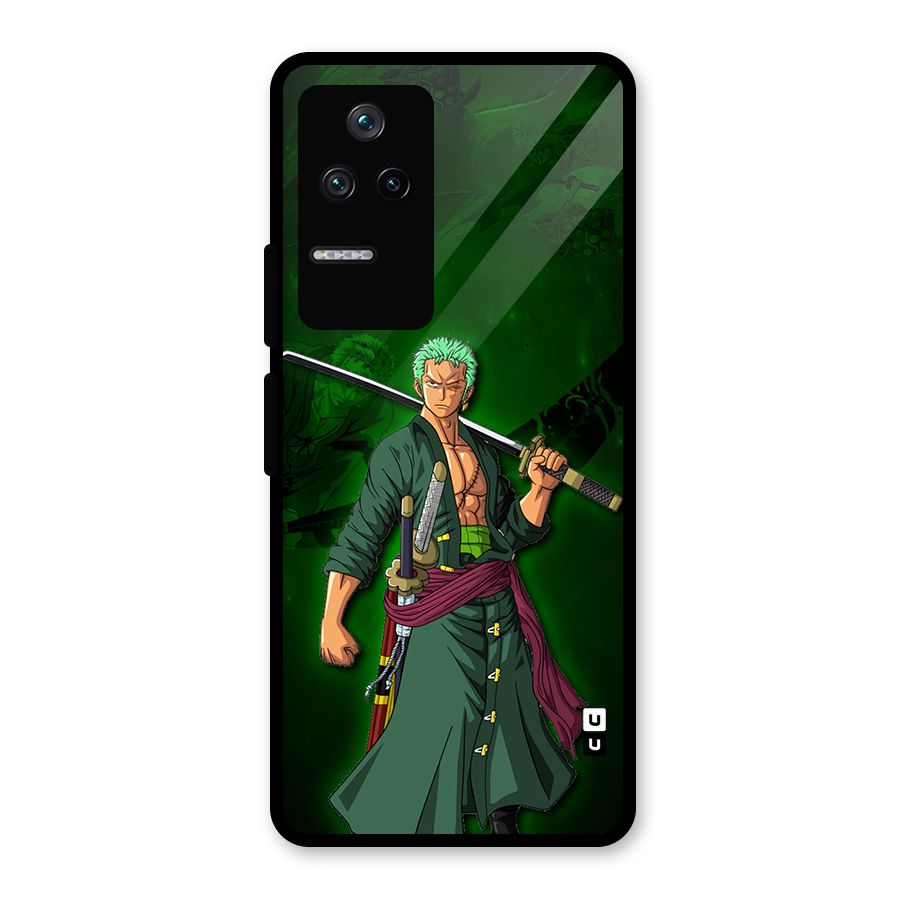 Zoro Ready Glass Back Case for Poco F4 5G