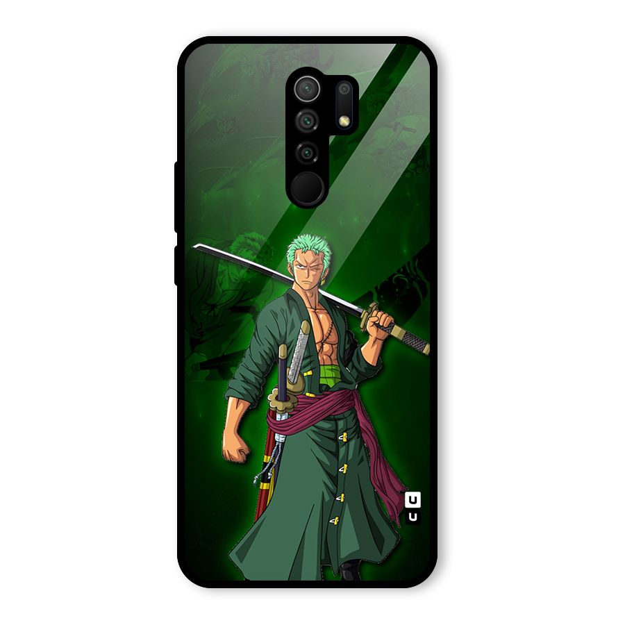 Zoro Ready Glass Back Case for Poco M2