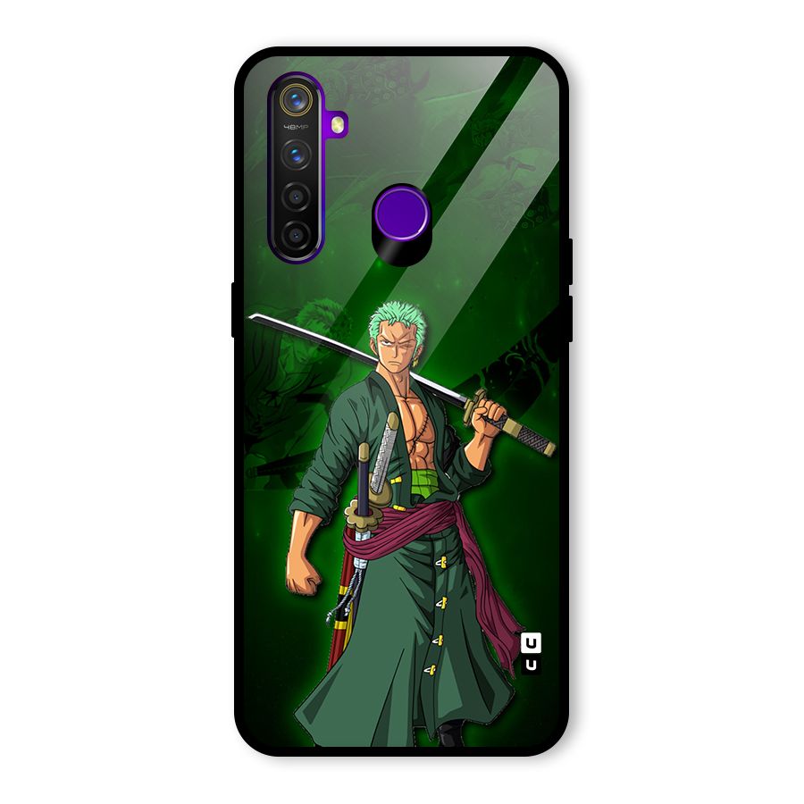 Zoro Ready Glass Back Case for Realme 5 Pro
