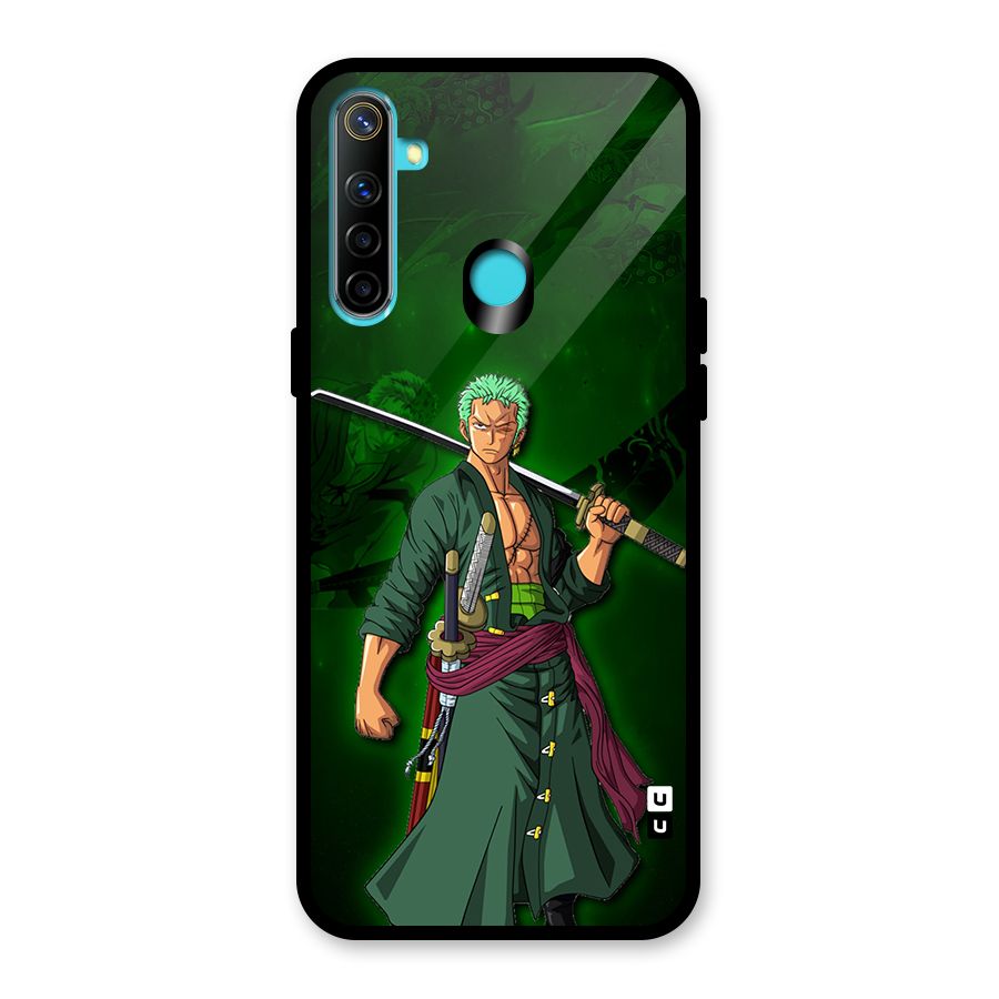 Zoro Ready Glass Back Case for Realme 5s