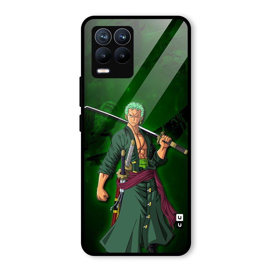 Zoro Ready Glass Back Case for Realme 8