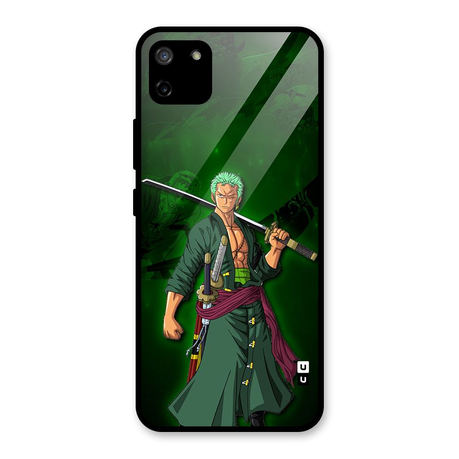Zoro Ready Glass Back Case for Realme C11