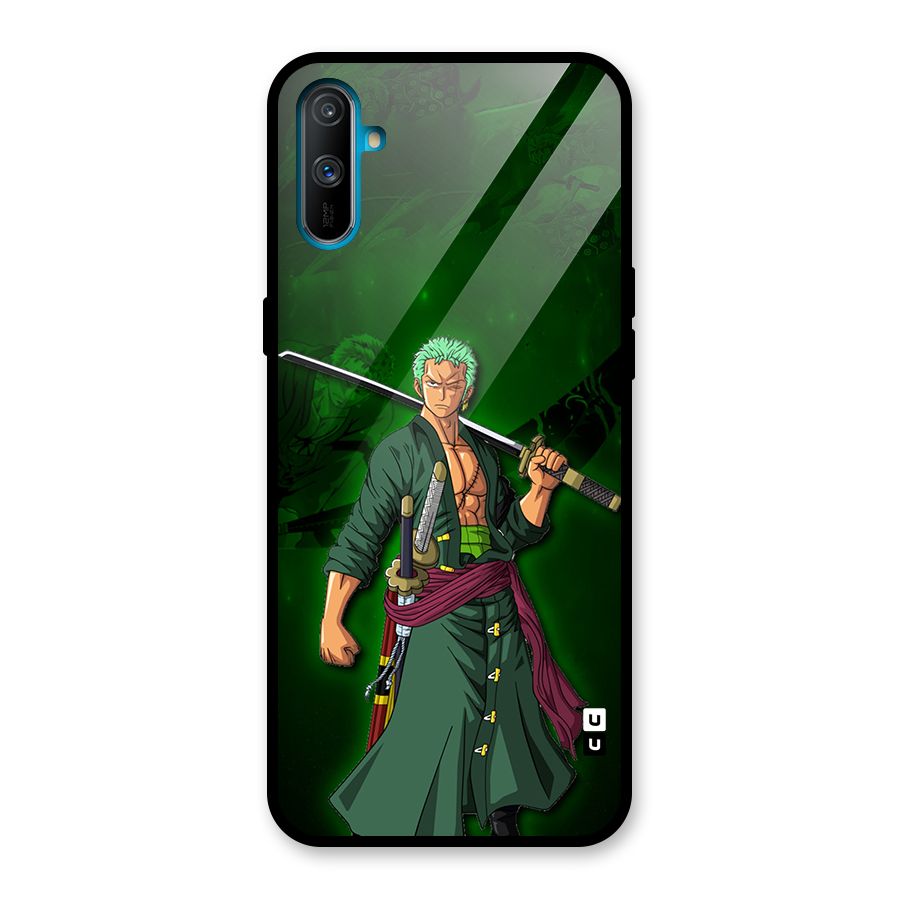 Zoro Ready Glass Back Case for Realme C3