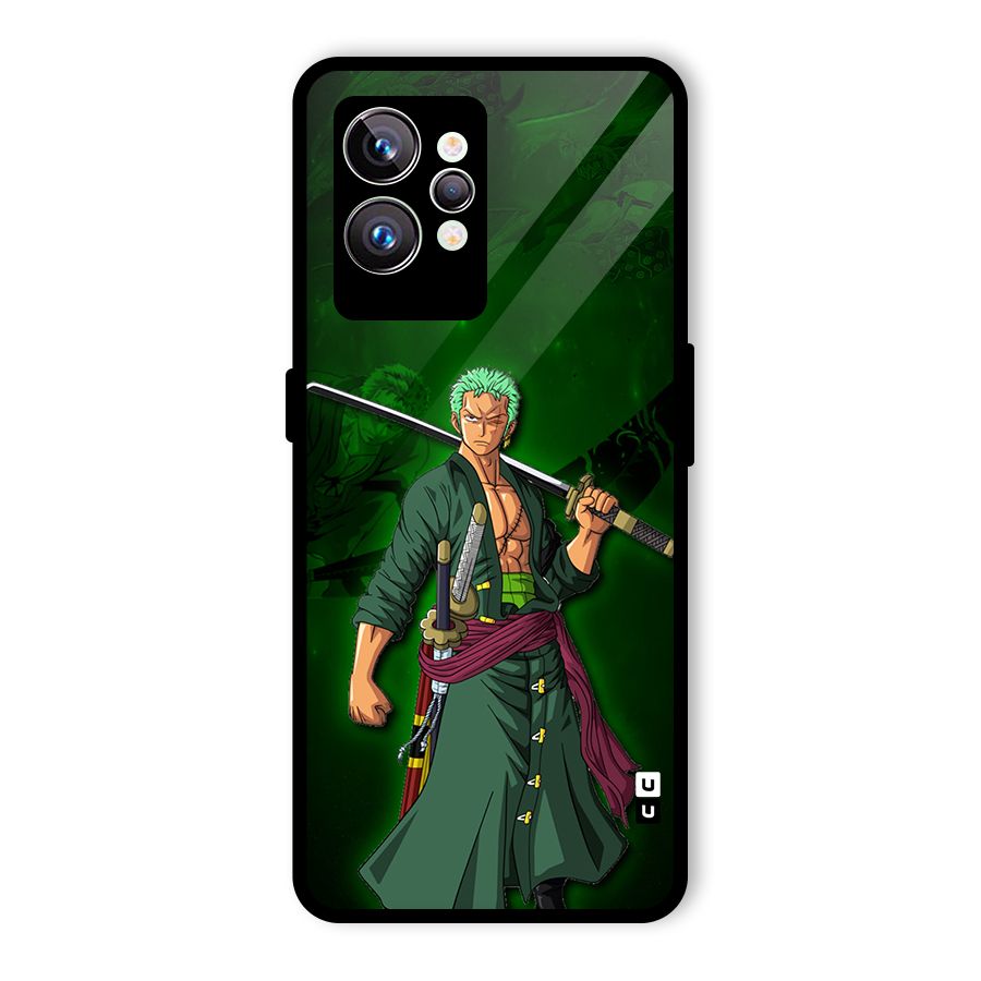 Zoro Ready Glass Back Case for Realme GT2 Pro