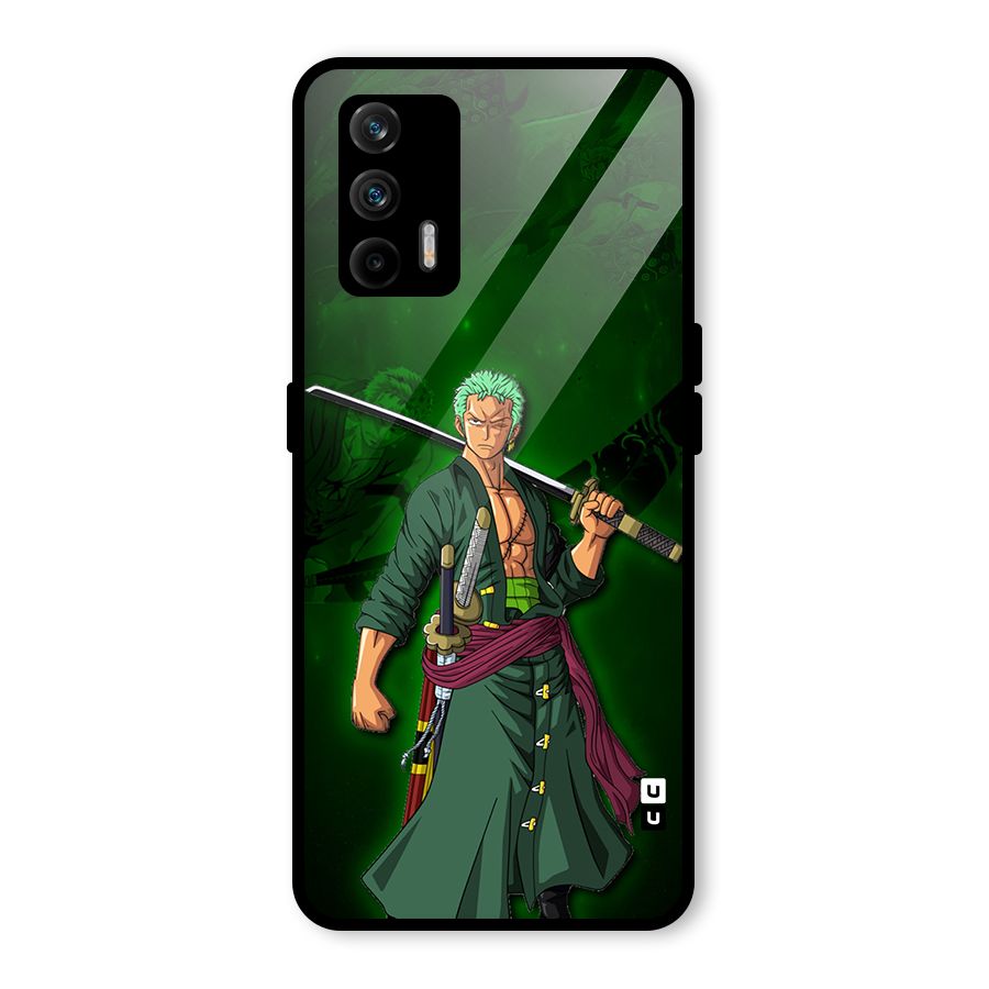Zoro Ready Glass Back Case for Realme GT 5G