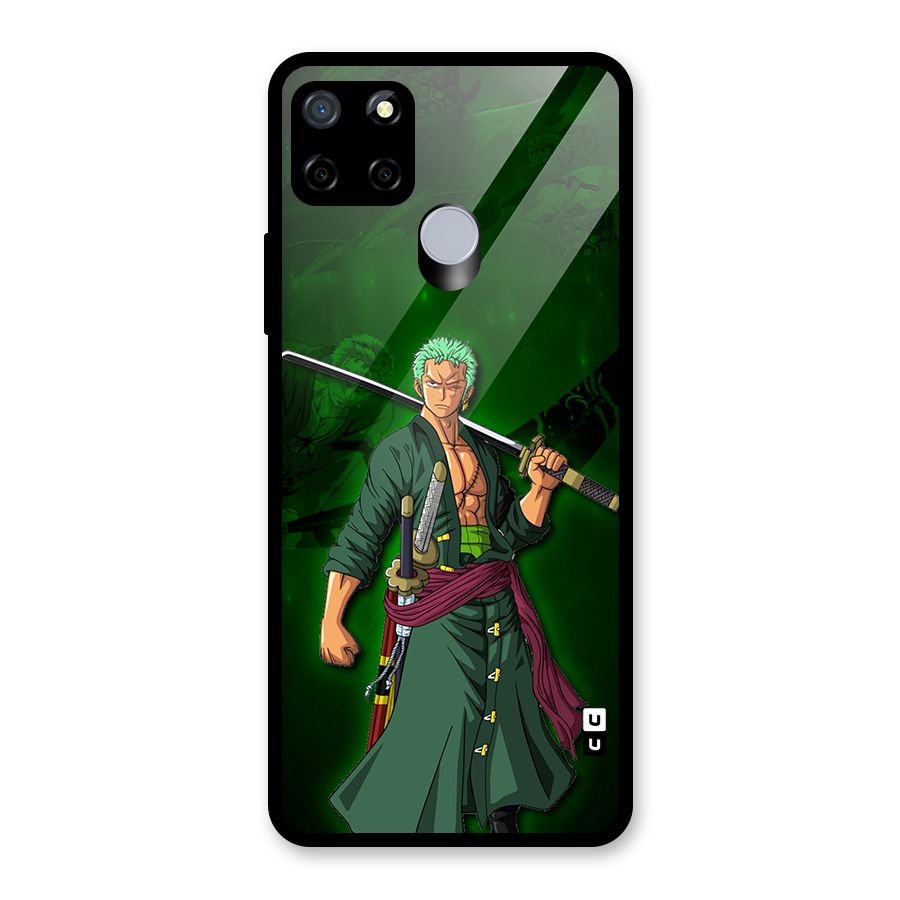 Zoro Ready Glass Back Case for Realme Narzo 20