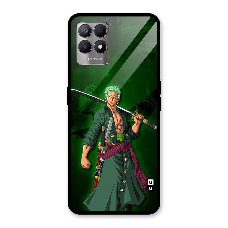 Zoro Ready Glass Back Case for Realme Narzo 50