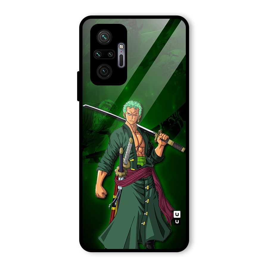 Zoro Ready Glass Back Case for Redmi Note 10 Pro Max