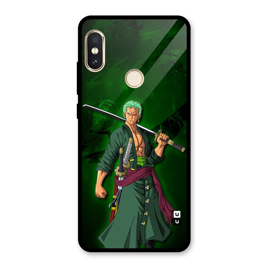 Zoro Ready Glass Back Case for Redmi Note 5 Pro