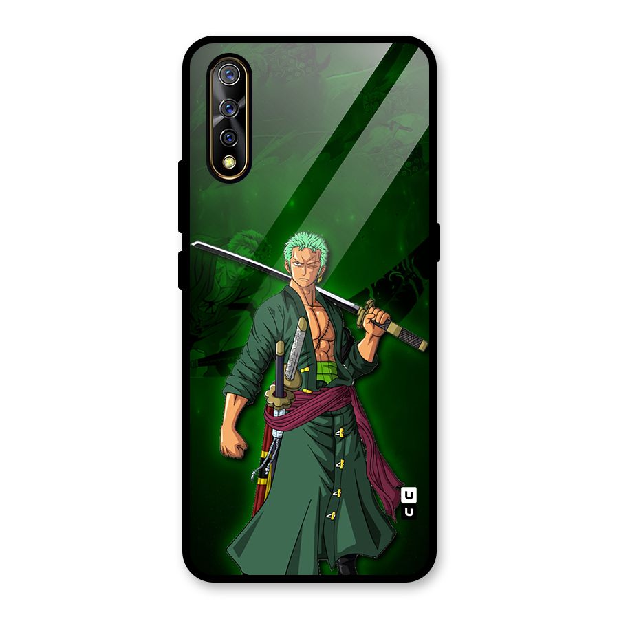 Zoro Ready Glass Back Case for Vivo S1