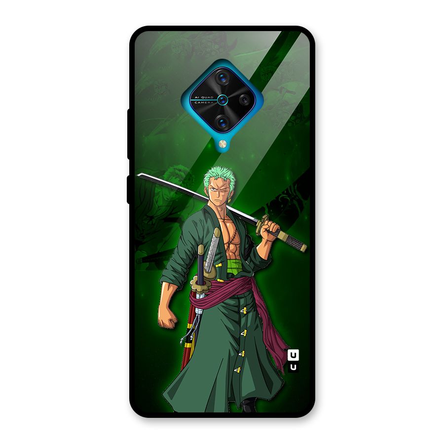 Zoro Ready Glass Back Case for Vivo S1 Pro