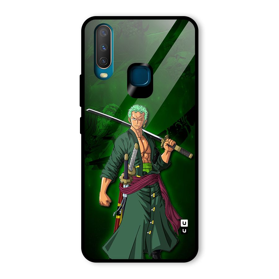 Zoro Ready Glass Back Case for Vivo U10