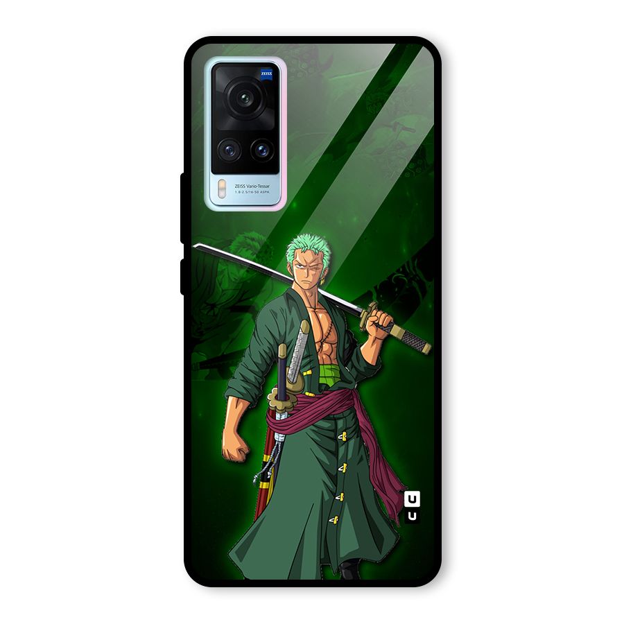 Zoro Ready Glass Back Case for Vivo X60