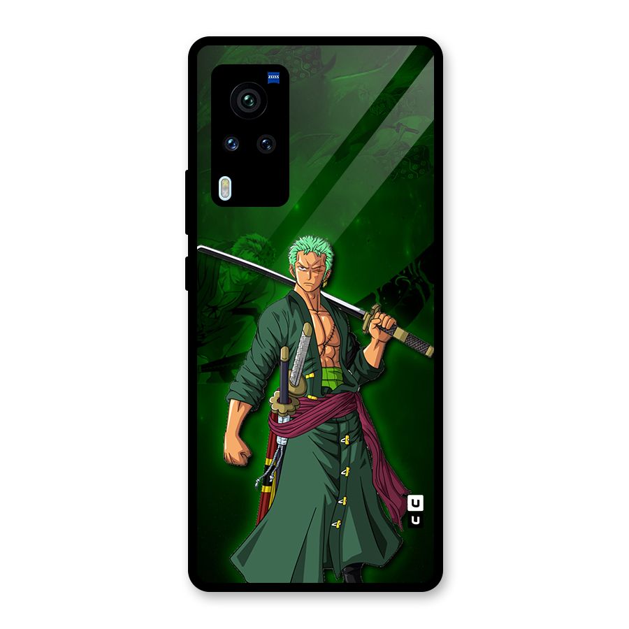 Zoro Ready Glass Back Case for Vivo X60 Pro