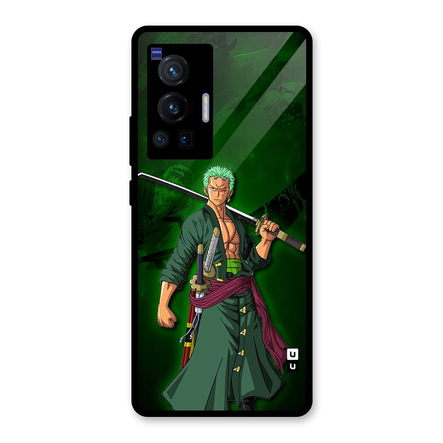 Zoro Ready Glass Back Case for Vivo X70 Pro