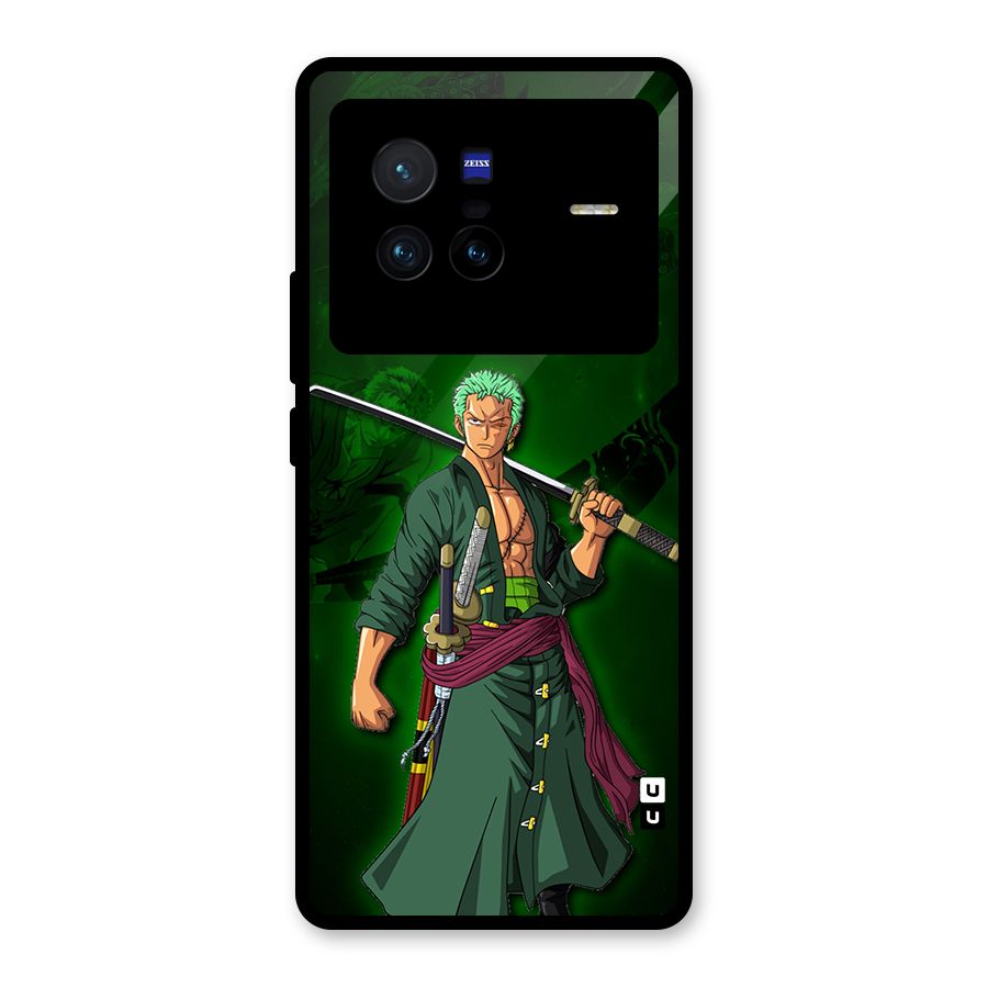 Zoro Ready Glass Back Case for Vivo X80