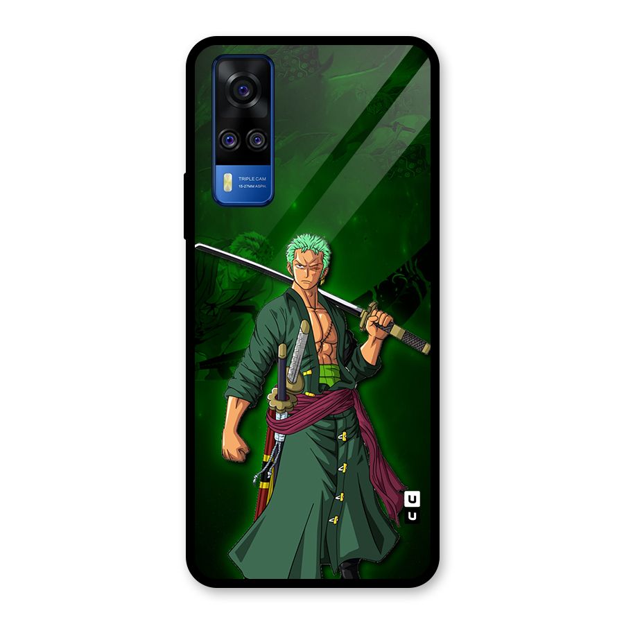 Zoro Ready Glass Back Case for Vivo Y31
