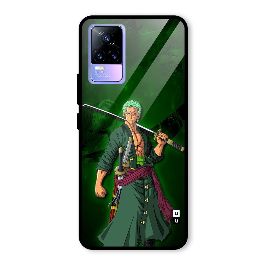 Zoro Ready Glass Back Case for Vivo Y73