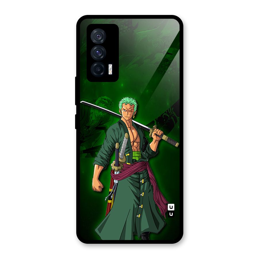 Zoro Ready Glass Back Case for Vivo iQOO 7 5G
