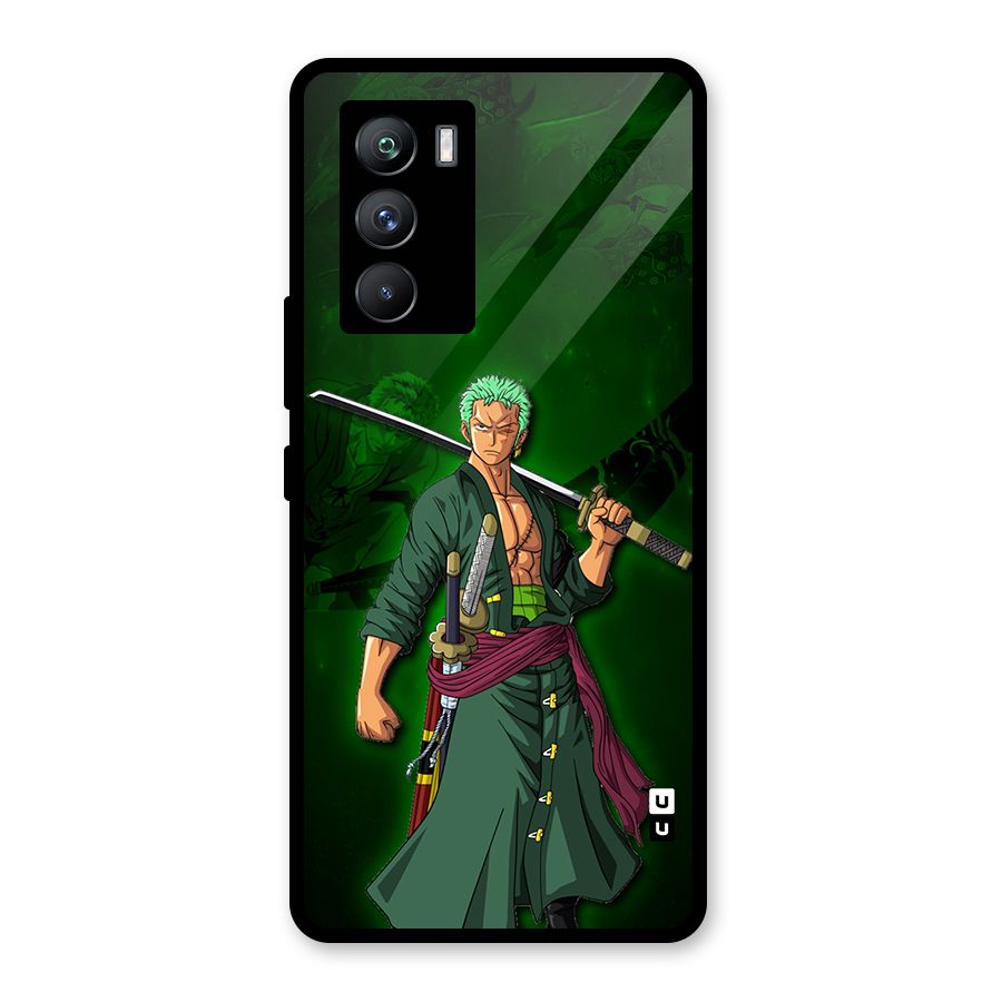 Zoro Ready Glass Back Case for Vivo iQOO 9 SE