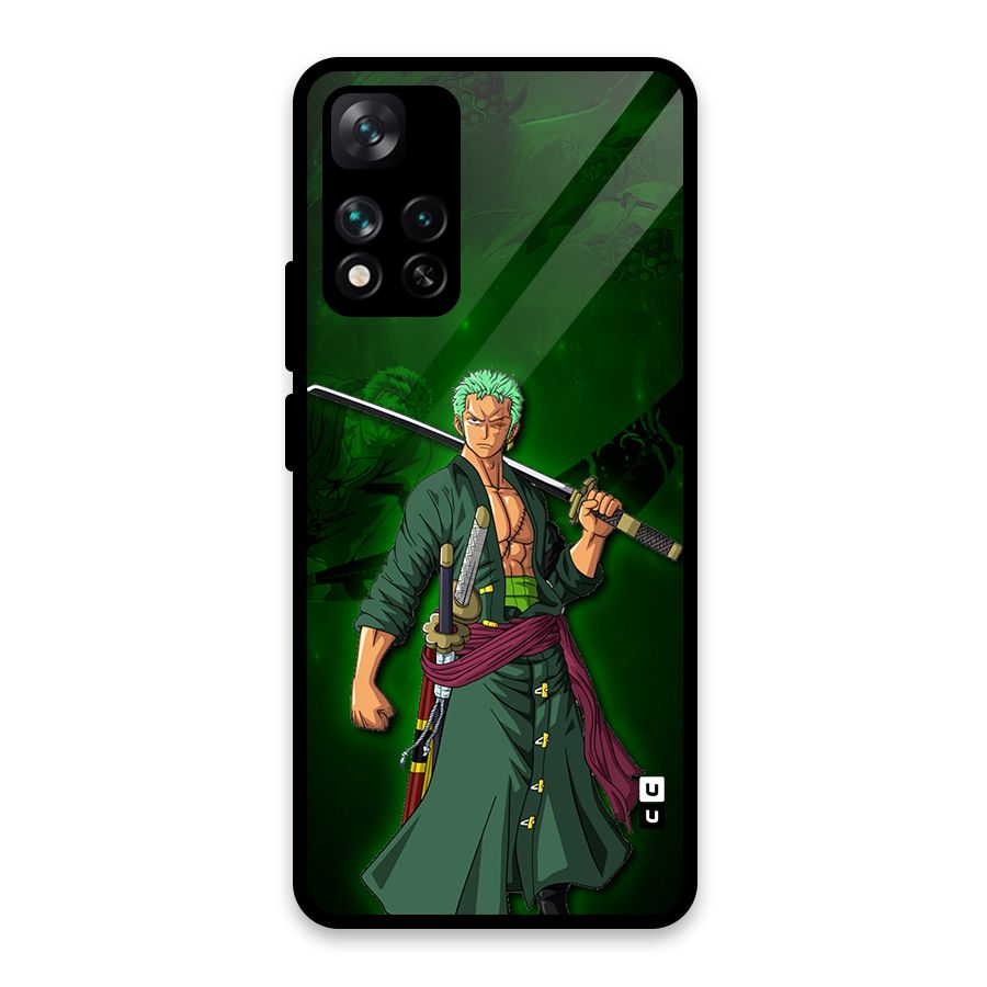 Zoro Ready Glass Back Case for Xiaomi 11i HyperCharge 5G