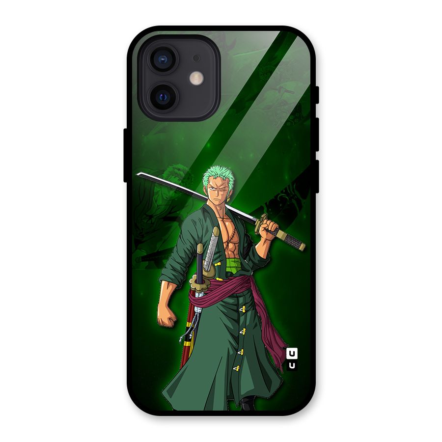 Zoro Ready Glass Back Case for iPhone 12