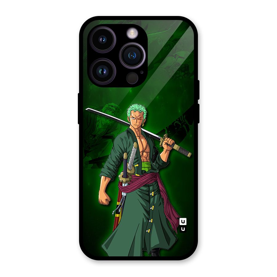 Zoro Ready Glass Back Case for iPhone 14 Pro