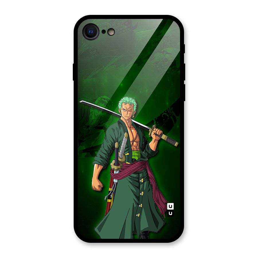 Zoro Ready Glass Back Case for iPhone SE 2022