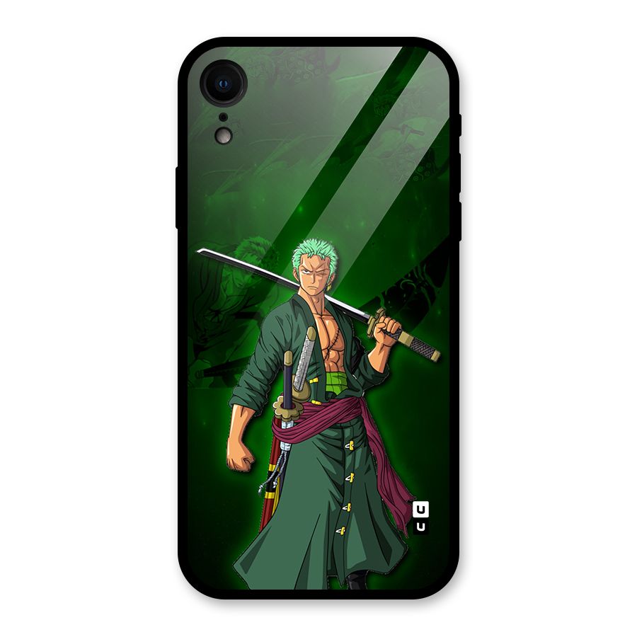 Zoro Ready Glass Back Case for iPhone XR