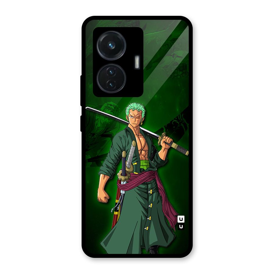 Zoro Ready Glass Back Case for iQOO Z6 44W