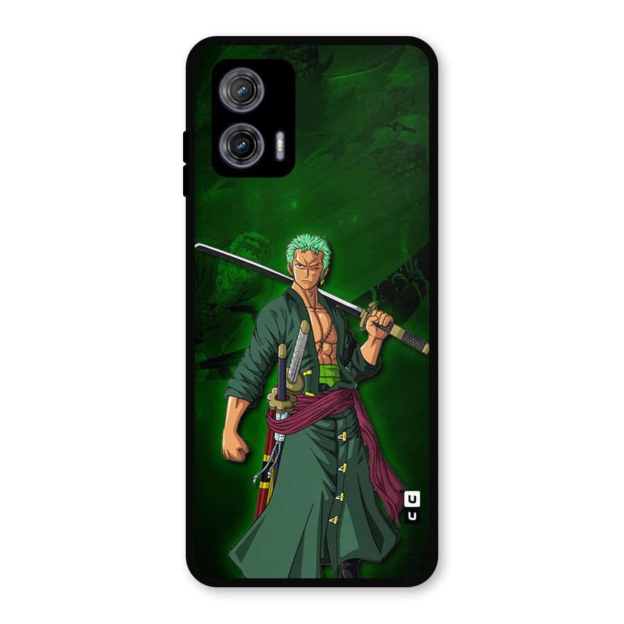Zoro Ready Metal Back Case for Moto G73