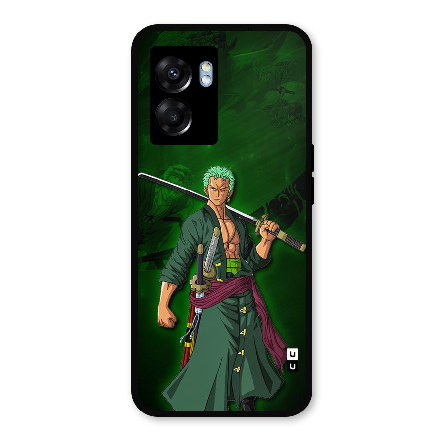 Zoro Ready Metal Back Case for Oppo K10 (5G)