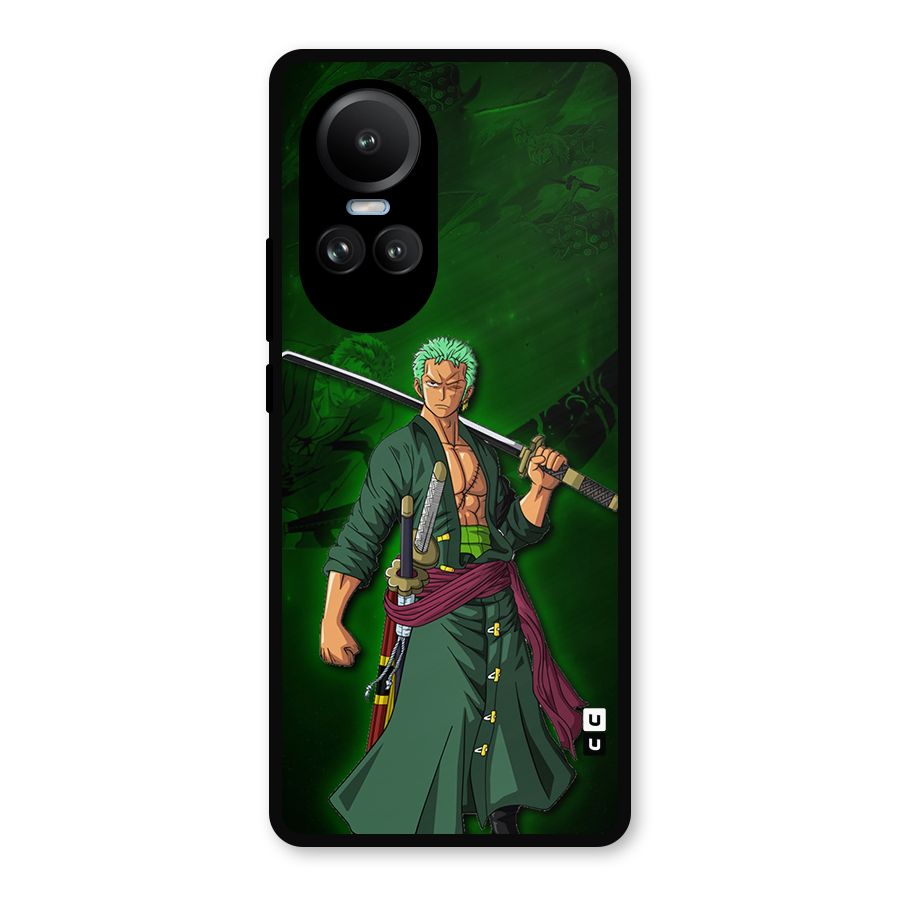 Zoro Ready Metal Back Case for Oppo Reno10