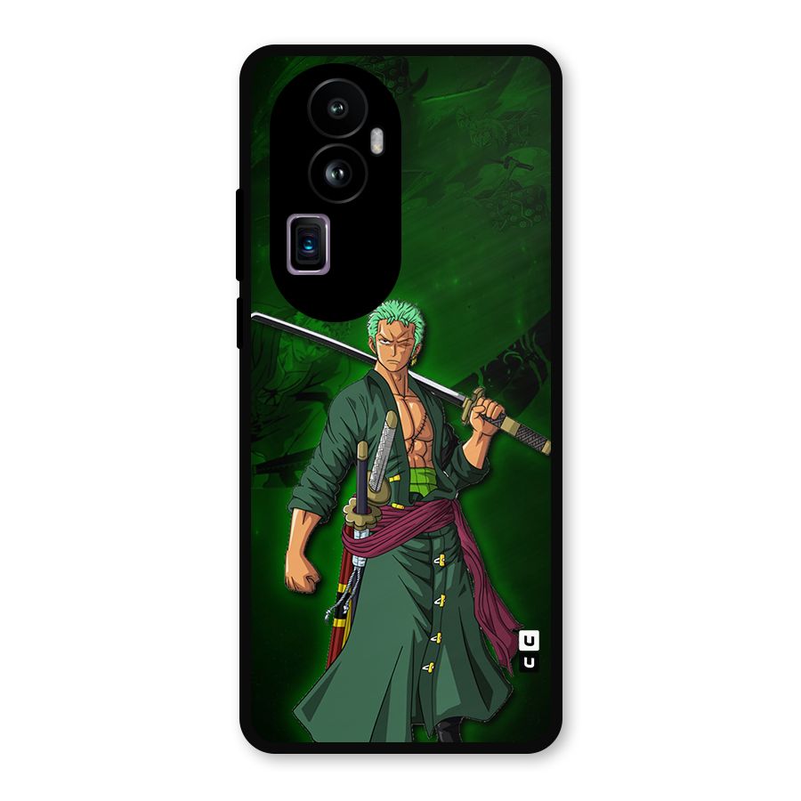 Zoro Ready Metal Back Case for Oppo Reno10 Pro Plus