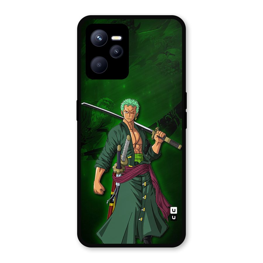 Zoro Ready Metal Back Case for Realme C35