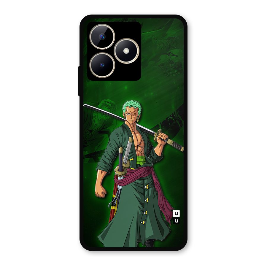 Zoro Ready Metal Back Case for Realme C53