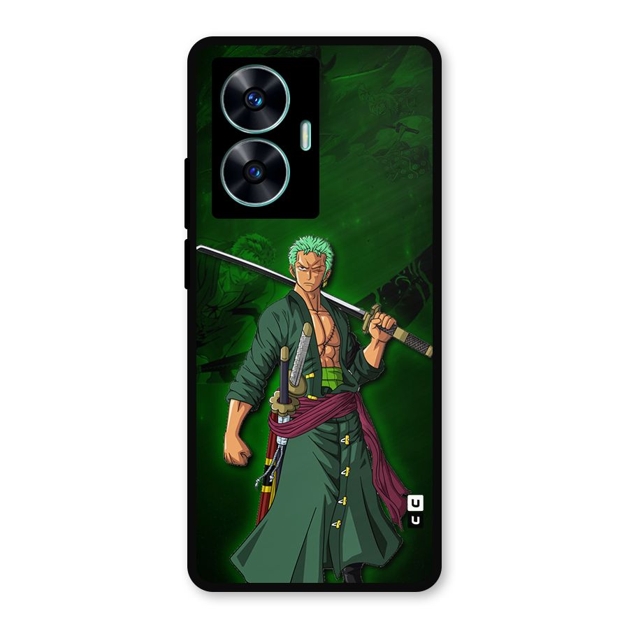 Zoro Ready Metal Back Case for Realme C55