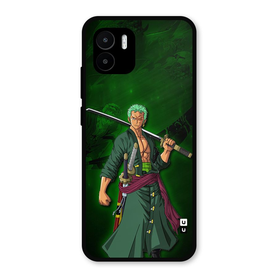 Zoro Ready Metal Back Case for Redmi A1
