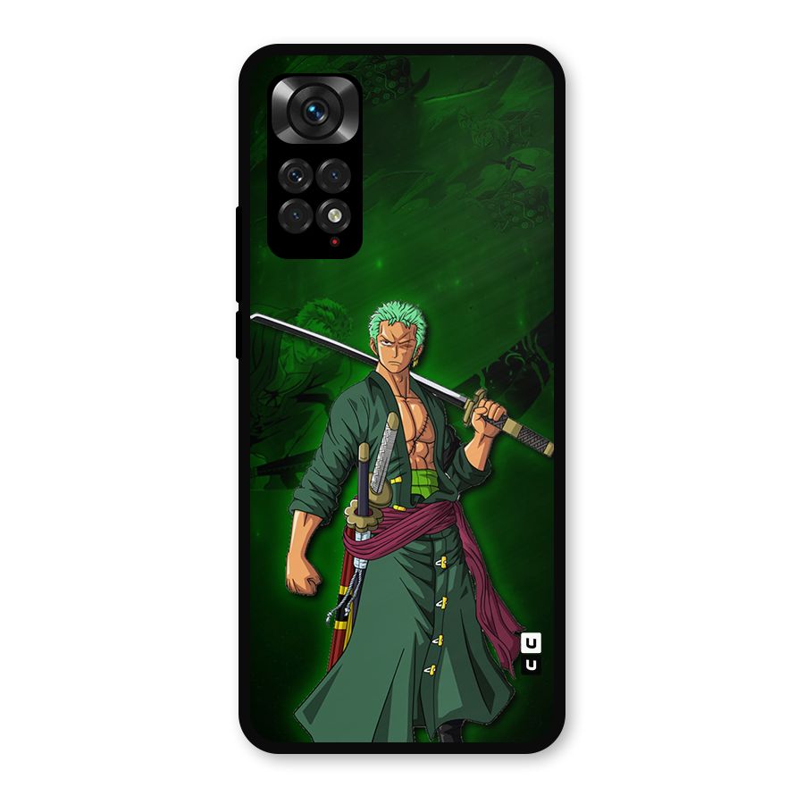 Zoro Ready Metal Back Case for Redmi Note 11s
