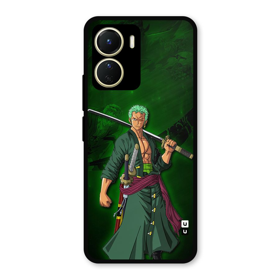 Zoro Ready Metal Back Case for Vivo T2x