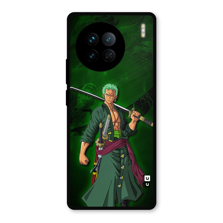 Zoro Ready Metal Back Case for Vivo X90