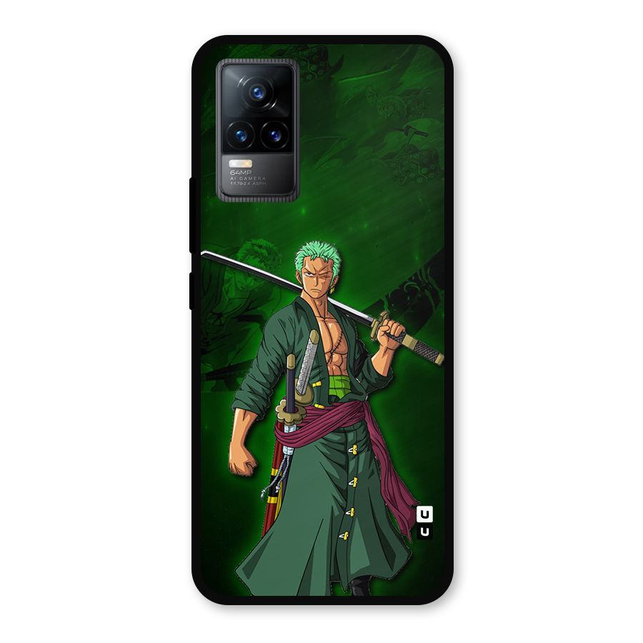 Zoro Ready Metal Back Case for Vivo Y73