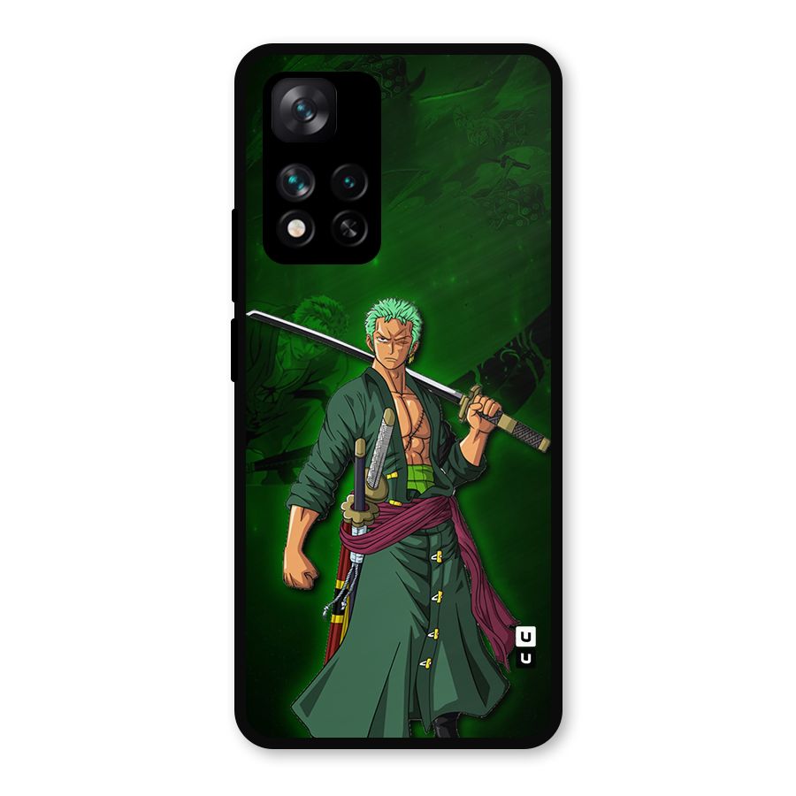 Zoro Ready Metal Back Case for Xiaomi 11i Hypercharge 5G