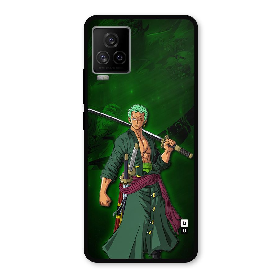 Zoro Ready Metal Back Case for iQOO 7 Legend 5G